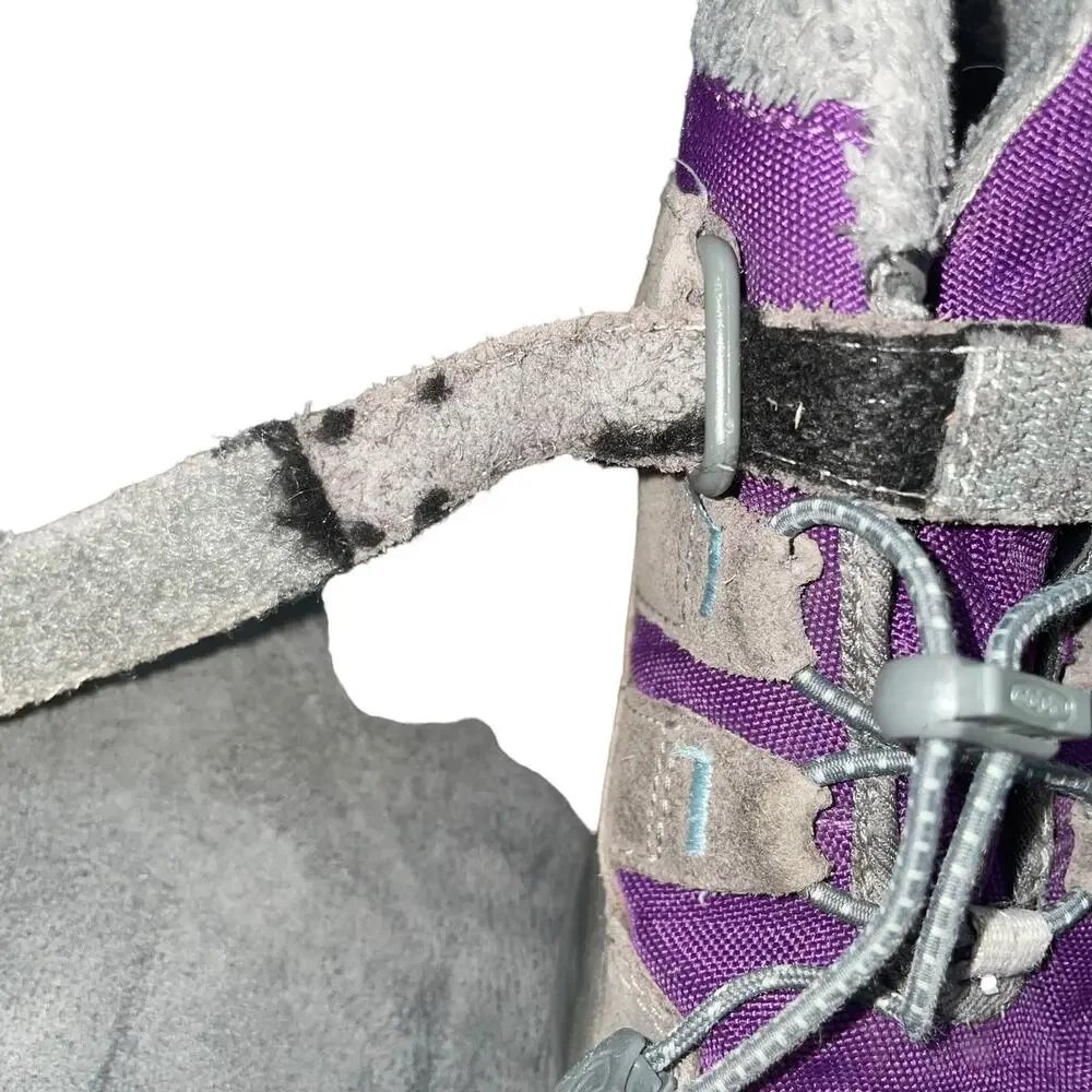 Keen Knotch Chukka Boots Toddler 1 Purple Gray Washable Lightweight Kids Sneaker